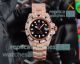Rolex GMT-Master II Copy Watch-Rose Gold White&Green Diamond Bezel 40MM (2)_th.jpg